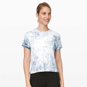 Lululemon Train to Be Short Sleeved Shirt